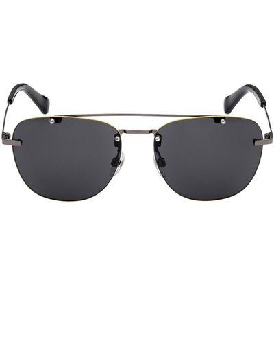 DIESEL Wrap Fitting With Bold Construction Sunglasses in Pink for Men