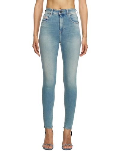 DIESEL Super Skinny Jeans - Blue