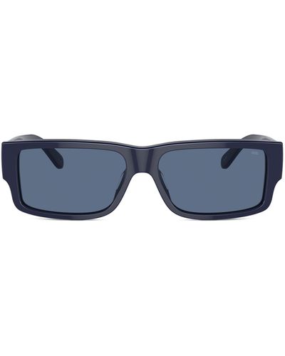 DIESEL Rectangle Sunglasses - Blue