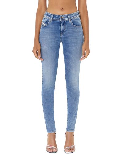 DIESEL Super skinny Jeans - Blau