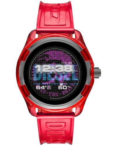 DIESEL Smartwatch On Fadelite - Rosso