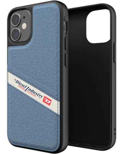 DIESEL Moulded Case Denim For I Phone 12 Mini - Blue