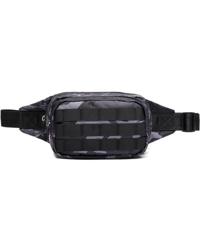DIESEL Belt Bag In Camouflage Nylon - Black