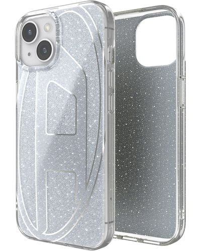 DIESEL Glitter Case For I P 15 - Grey