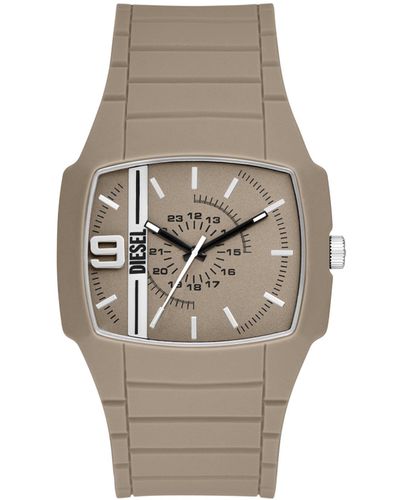 DIESEL Montre Cliffhanger 2.0 en silicone beige - Neutre