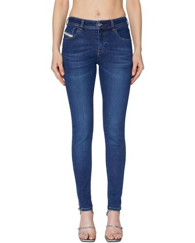 DIESEL Super skinny Jeans - Blu