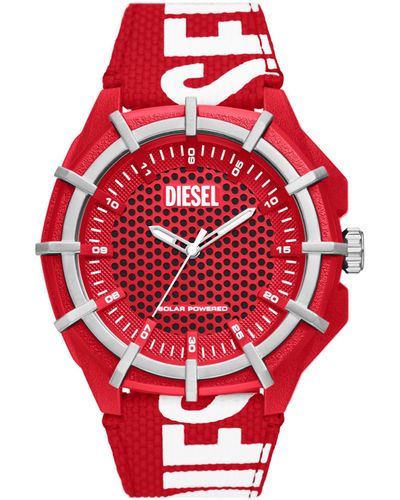 DIESEL Framed Three-hand Solar-powered Rpet Watch - Dz4621