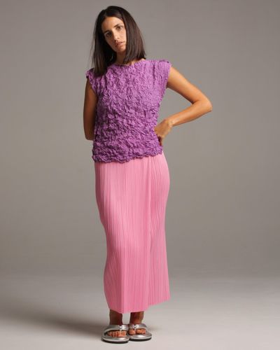 Pink Pleats Please Issey Miyake Skirts for Women | Lyst