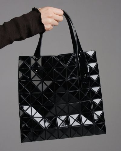 Bao Bao Issey Miyake Black Prism Tote Bag ○ Labellov ○ Buy and