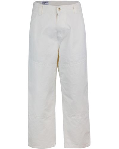Carhartt Pantalone Wide Panel Wax - Grey