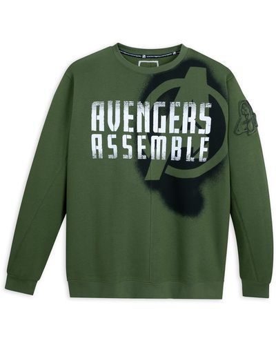 Disney Marvel's The Avengers 'become A Legend' Sweatshirt - Green