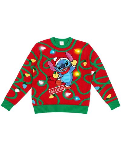Stitch light shop up sweater