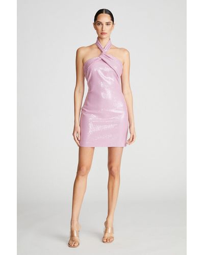 Halston Sarena Dress - Pink