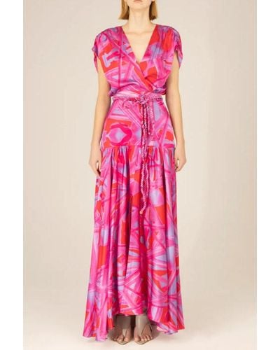 Silvia Tcherassi Amore Gown - Pink