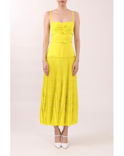 Jason Wu Sleeveless Day Dress - Yellow