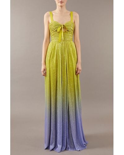 Elie Saab Ombre Sequined Gown - Multicolor