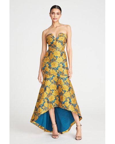 THEIA Octavia Fit And Flare Gown - Multicolor