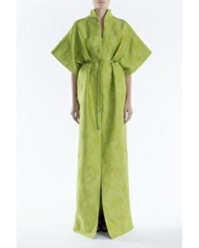 Del Core Kimono Dress - Green
