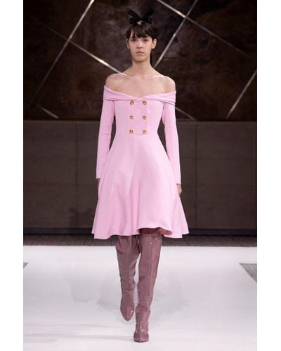 Giambattista Valli Fit And Flare Dress - Pink