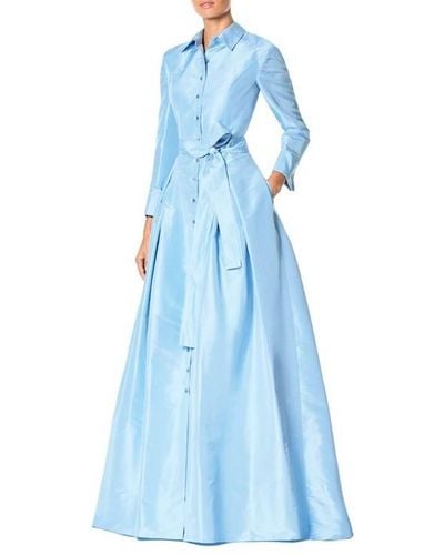 Carolina Herrera Clara -gown - Blue