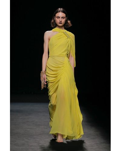 Isabel Sanchis Gratteri-dress - Yellow
