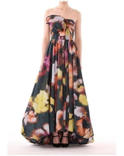 Jason Wu Iris Floral Strapless Gown - Multicolor
