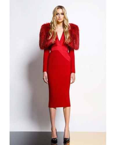 Zhivago The Heiress Dress - Red