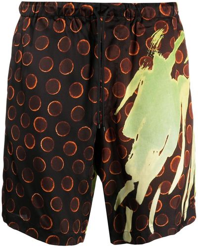 Dries Van Noten Piperi Bermuda Shorts - Multicolour