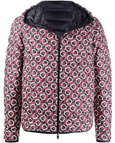 Moncler Zois Jacket 770 Blue Red