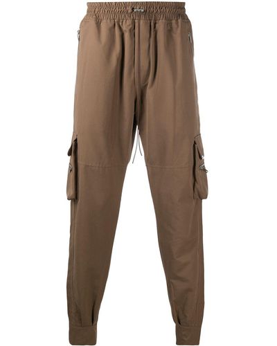 Represent Slip-on Cargo Trousers - Brown