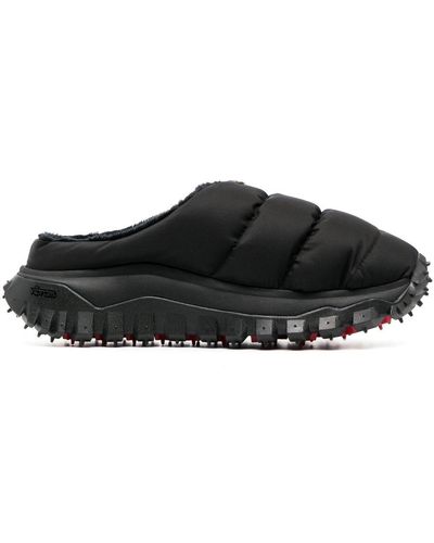 Moncler Genius X 1017 Alyx 9Sm Puffer Trail Slides Shoe - Black
