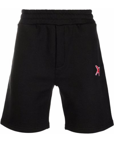Axel Arigato Black Logo Patch Bermuda Shorts