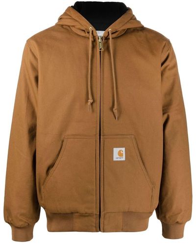 Carhartt Active Workwear Hooded Jacket - Brown