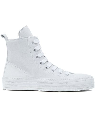 Ann Demeulemeester High-top Trainers - White