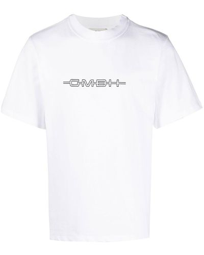GmbH Logo-print T-shirt - White