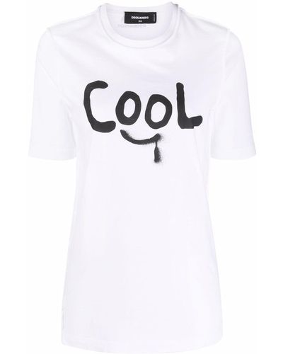 DSquared² T-shirt 'cool' - Bianco