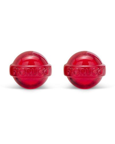 Fiorucci Mini Lollipop Earcuff Earrings - Red