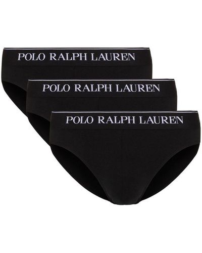Polo Ralph Lauren Confezione da 3 slip - Nero