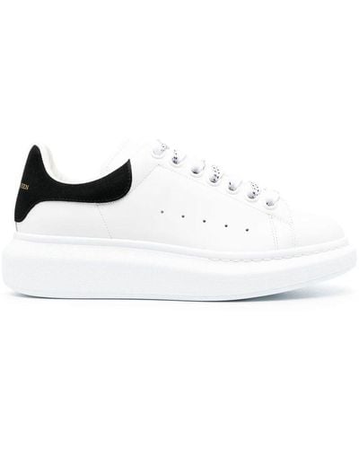Alexander McQueen Sneakers in pelle 45mm - Bianco
