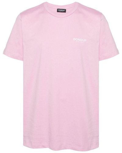 Dondup | T-shirt con logo | male | ROSA | XL