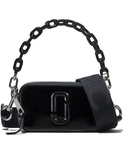 Marc Jacobs Borsa Spalla "The Patent Leather Snapshot" - Nero