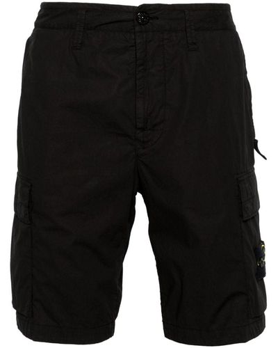 Stone Island | Shorts con tasca | male | NERO | 38