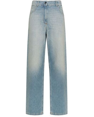 Seventy | Jeans in cotone stretch lavato loose fit | female | BLU | 44