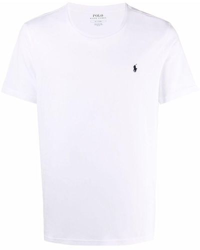 Polo Ralph Lauren | T-shirt in cotone con logo ricamato | male | BIANCO | XL