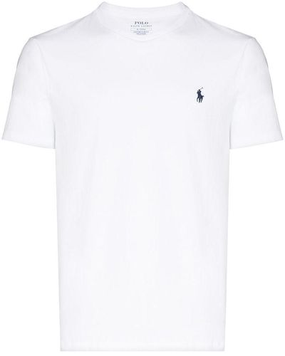 Ralph Lauren T-shirt custom slim fit - Bianco