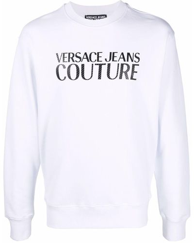 Versace Felpa con stampa - Bianco