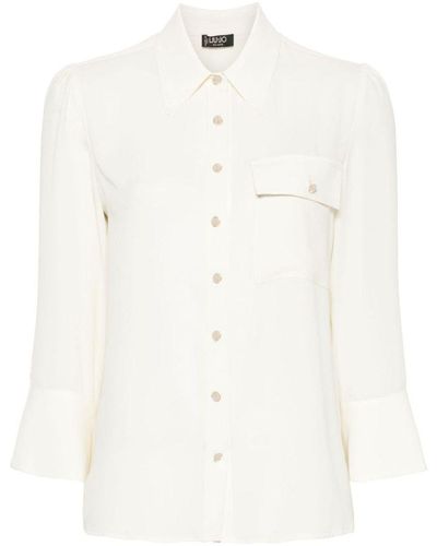 Liu Jo | Camicia semitrasparente | female | BIANCO | 46