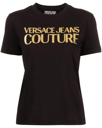 Versace | T-shirt logo | female | NERO | XS