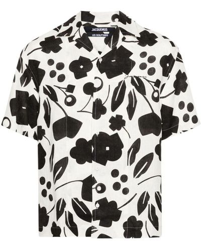 Jacquemus Camicia La Chemise Jean - Bianco