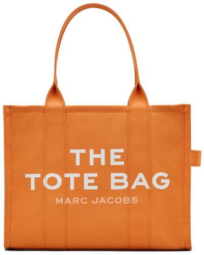 Marc Jacobs | Borsa grande 'The Tote Bag' in cotone | female | ARANCIONE | UNI
